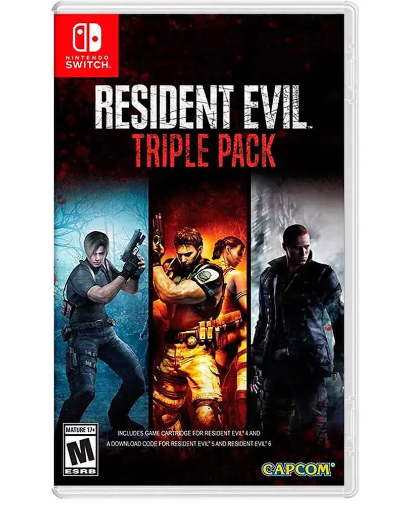 RESIDENT EVIL TRIPLE PACK NSW
