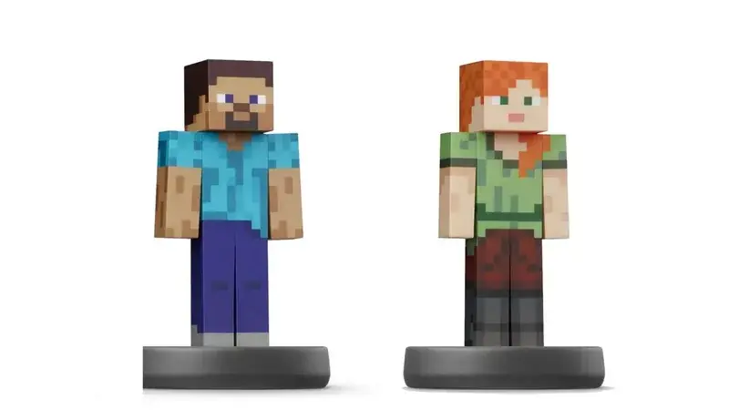 AMIBO SoundEOthers AND ALEX DOUBLE PACK MINECRAFT
