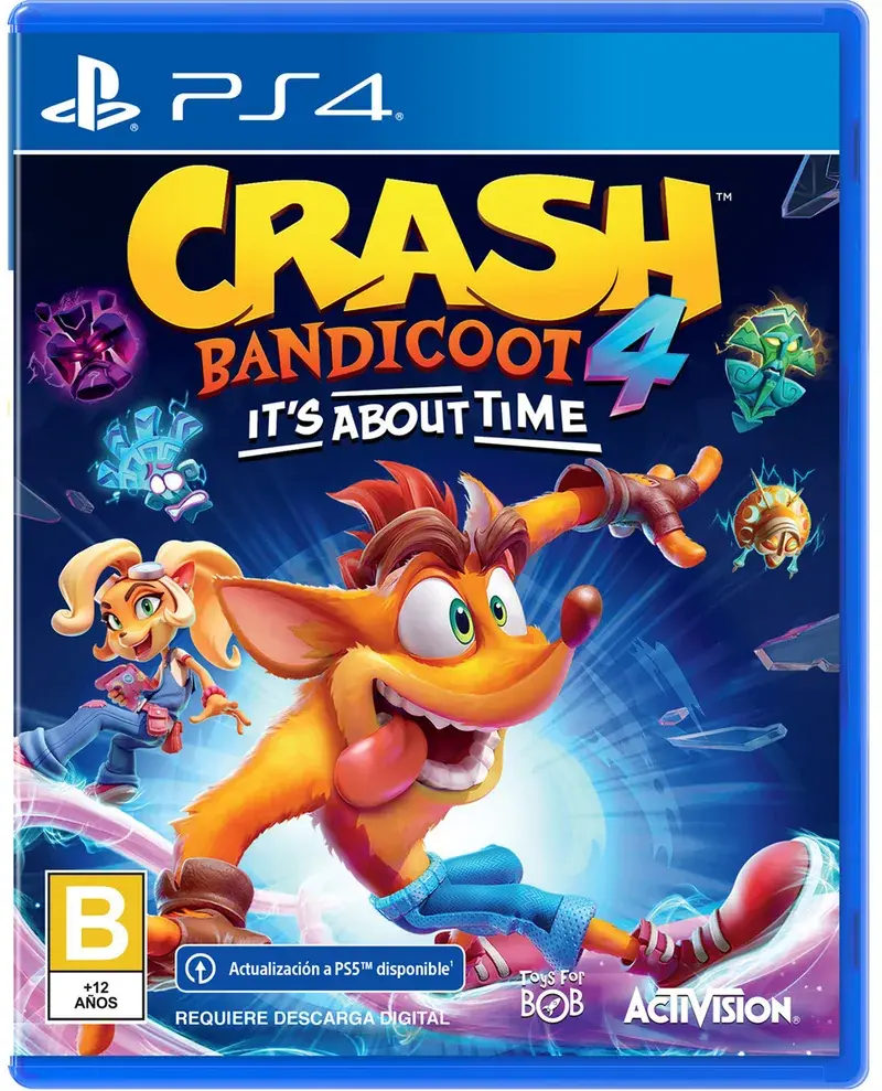 CRASH BANDICOOT 4 ITS ABOUT TIME LATAM PS4