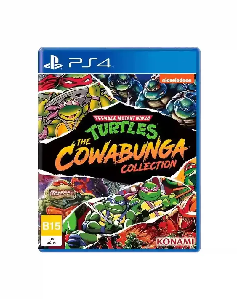 TEENAGE MUTANT NINJA TURTLES THE COWABUNGA COLLECTION PS4