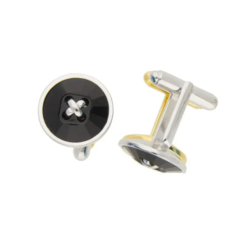 BroKitchene  Boton con CriSoundal Fino Rodio-Negro
