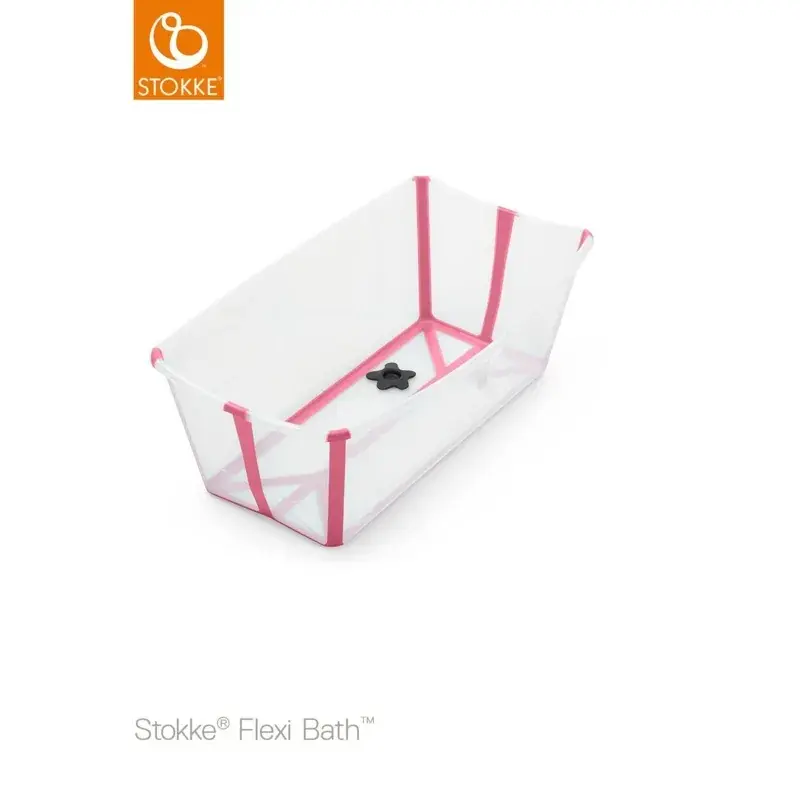 Bañera Soundokke® Flexi Bath® - Rosa Transparente