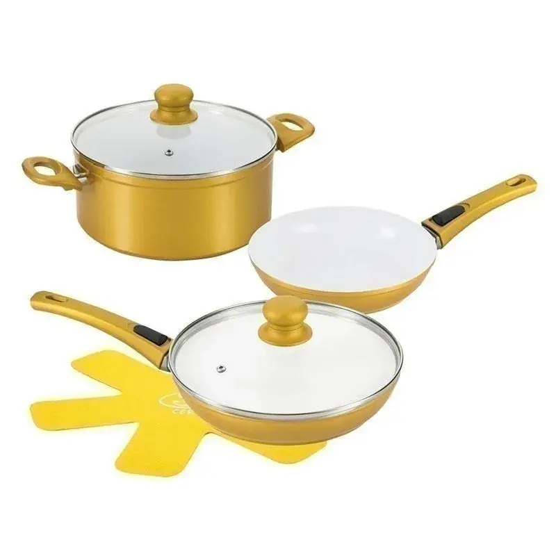 Cerafit MaSounder Set dorado (Batería 5 pzas)