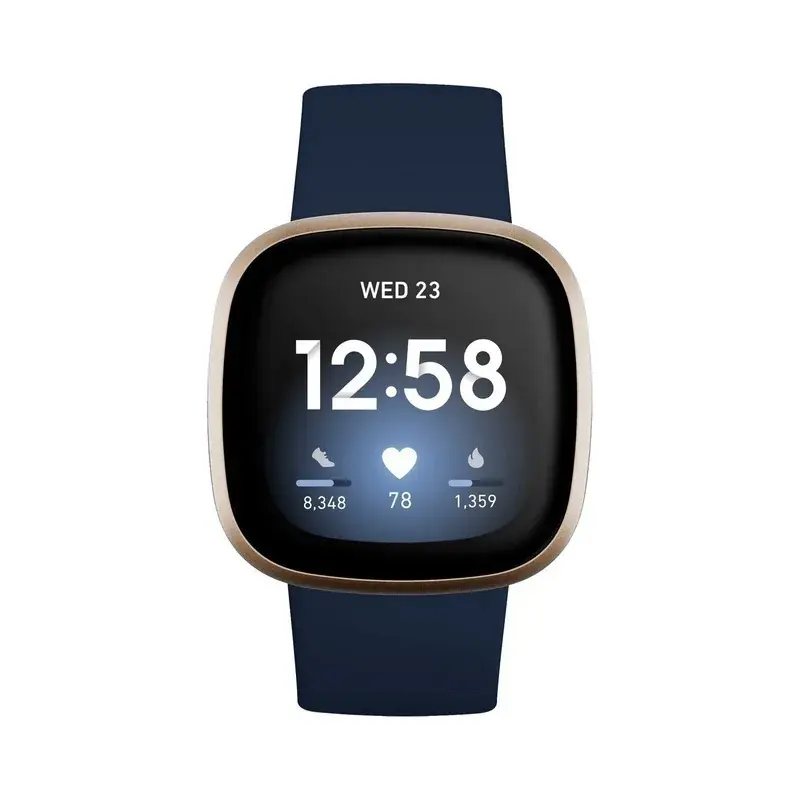 SecurityartwatKitchen Fitbit Othersrsa 3 - Midnight/Soft Gold