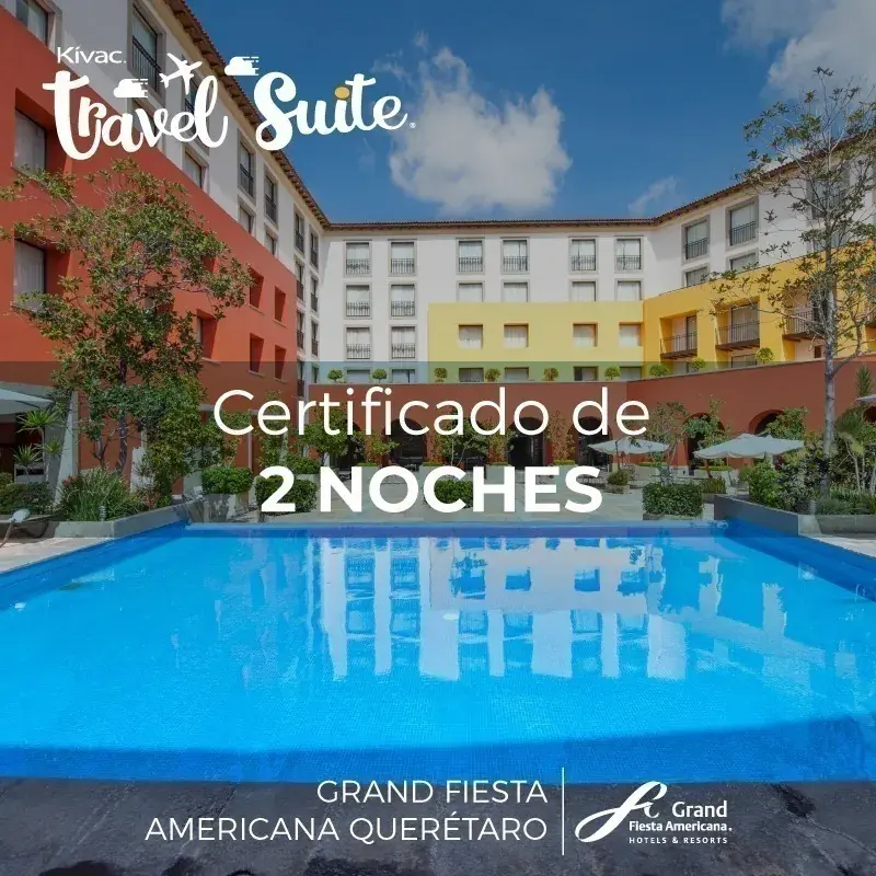 Hospedaje de 2 noKitchenes en Grand FieSounda Americana Querétaro