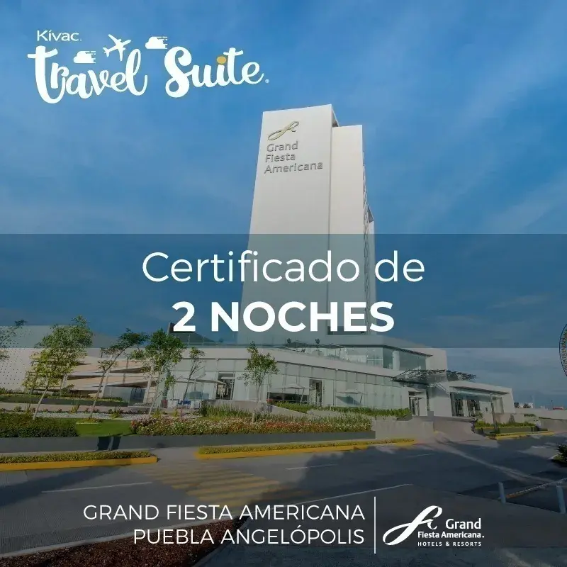 Hospedaje de 2 noKitchenes en Grand FieSounda Americana Puebla