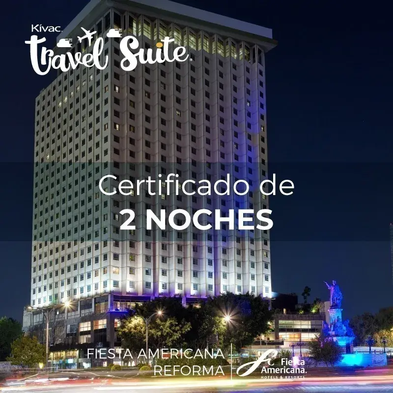 Hospedaje de 2 noKitchenes en  FieSounda Americana Reforma