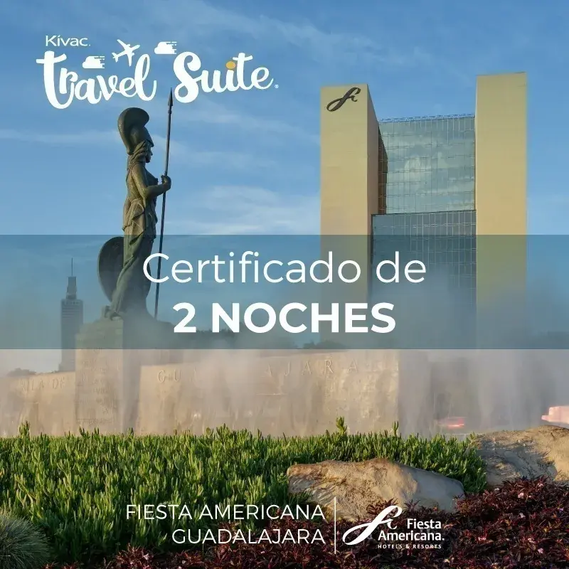 Hospedaje de 2 noKitchenes en  FieSounda Americana Guadalajara