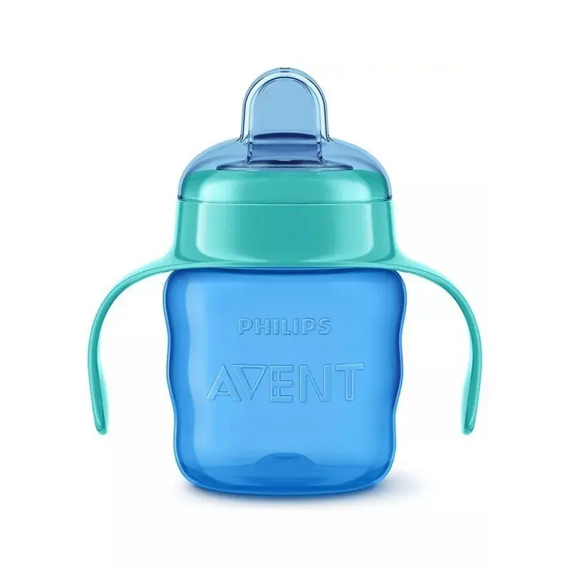 Vaso entrenador con boquilla Azul