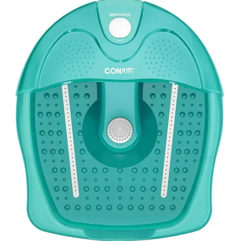 Spa para pies Teal con burbujas