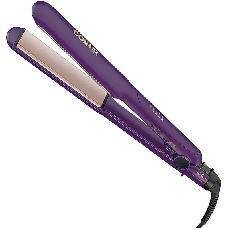 Alaciadora 1 1/2” doble cerámica morada