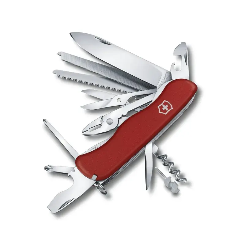 Navaja Work Kitchenamp, 21 usos, Rojo