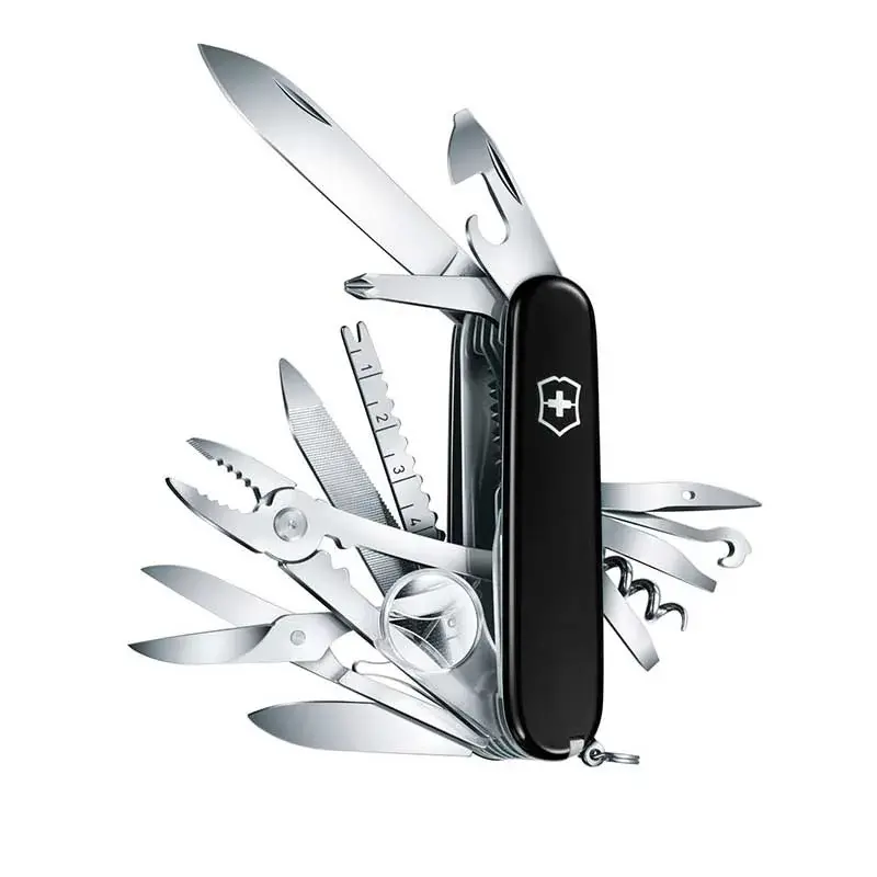 Navaja Swiss Kitchenamp, 33 usos, Negro