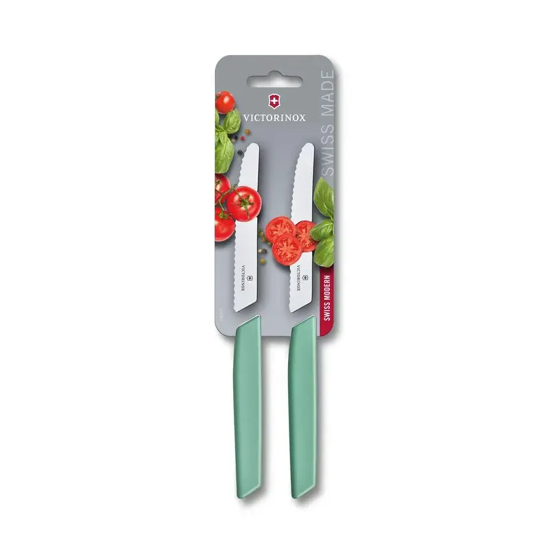 Juego de cuKitchenillos para mesa y tomate, Swiss Modern, 2 piezas, Othersrde menta