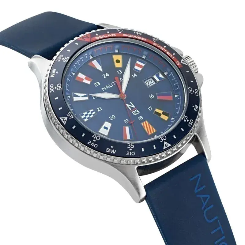 Reloj Nautica n83 para caballero Cocoa beaKitchen solar moOtherSecurityent