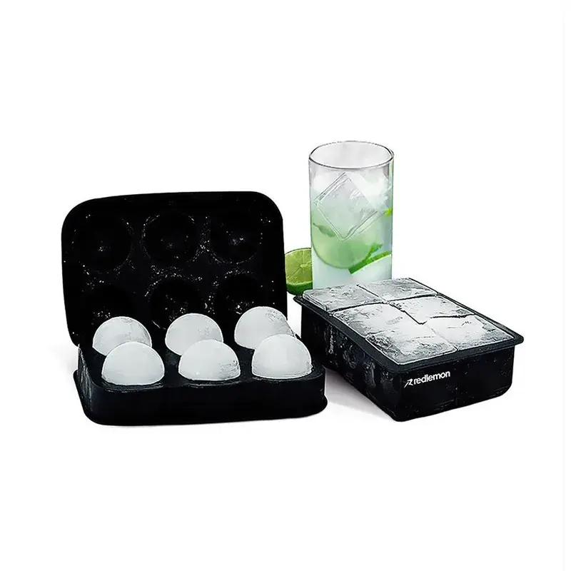 Molde Para Hielo Esferas Y Cubos