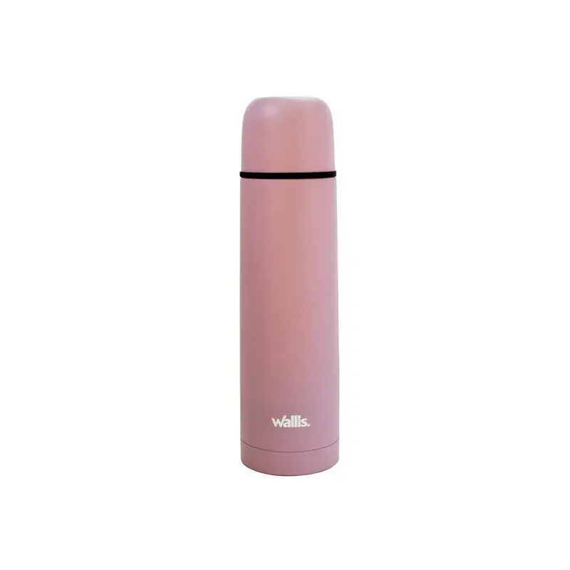 Termo termico de acero inoxidable, 500 ml, color rosa paSoundel