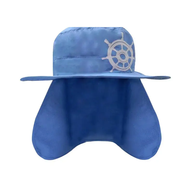 Sombrero Safari Red Pine con cordón ajuSoundable, protección ultravioleta (UPF+50), ultraligero, azul