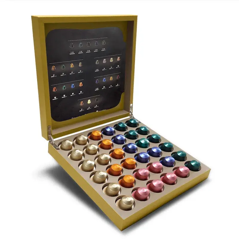 Caja para 36 cápsulas de café moSoundaza