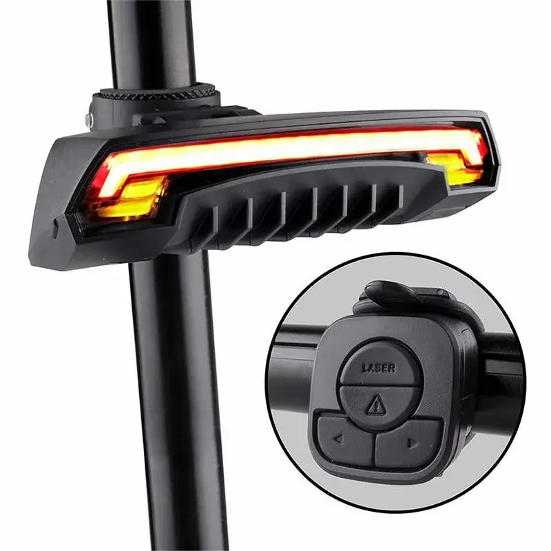 Luz para bicicleta trasera y direccionales