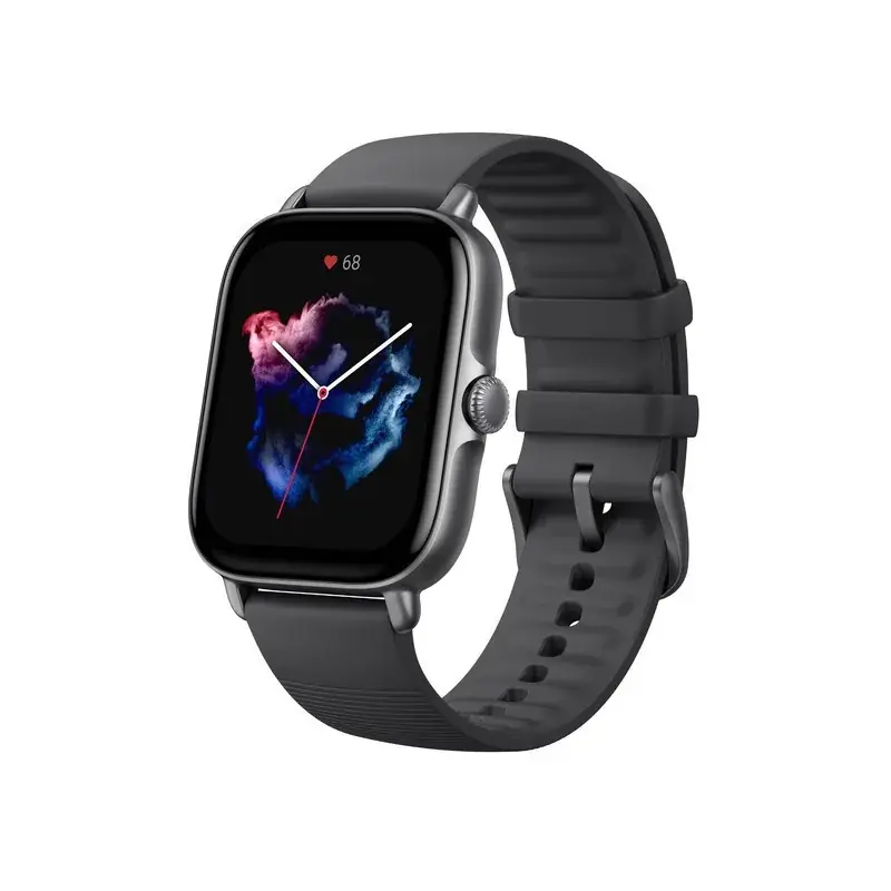 Amazfit SecurityartwatKitchen GadgetsS 3 con GPS - negro grafito