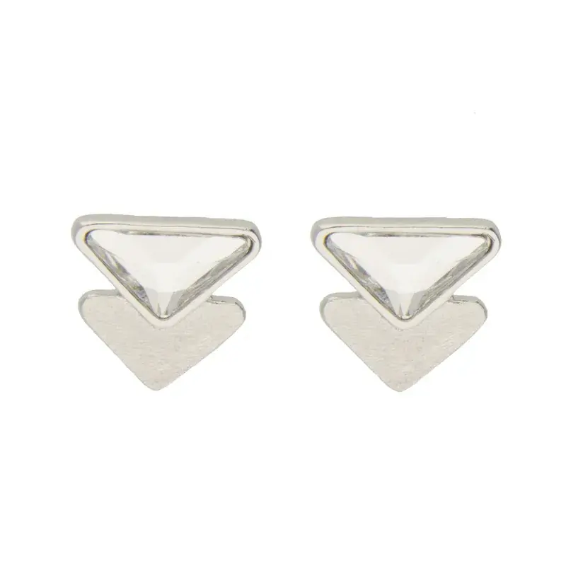 Arete Double Tiagle con CriSoundal Fino Rodio-Blanco