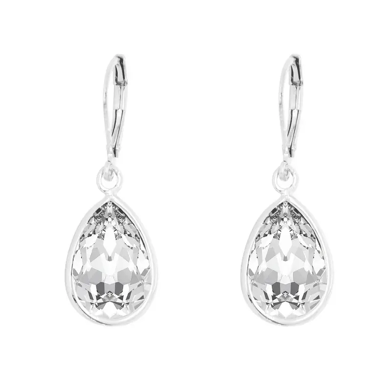 Aretes Gota con CriSoundal Fino Rodio-CriSoundal