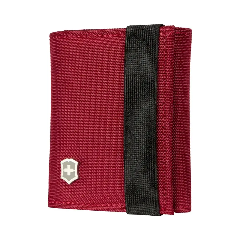 Cartera de Nylon, TA EXT 5.0, Tri Fold, Rojo