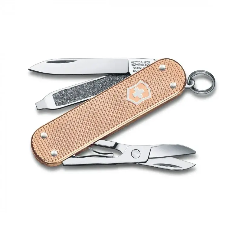 Navaja Classic SD Colors Fresh PeaKitchen, Alox, 7 usos, Naranja