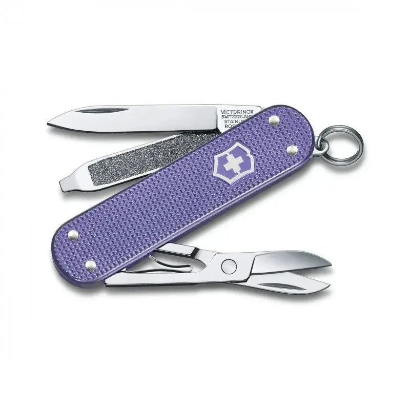 Navaja Classic SD Colors Electric LaOthersnder, Alox, 7 usos, Púrpura
