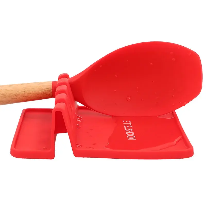 Pad Soporte de utensilios KoKitchenSoundelle, color rojo.