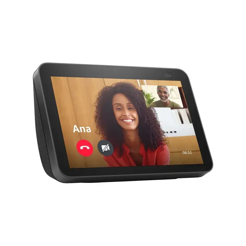 Pantalla Inteligente EKitcheno Show 8 (2 Gen) con Alexa - Carbón