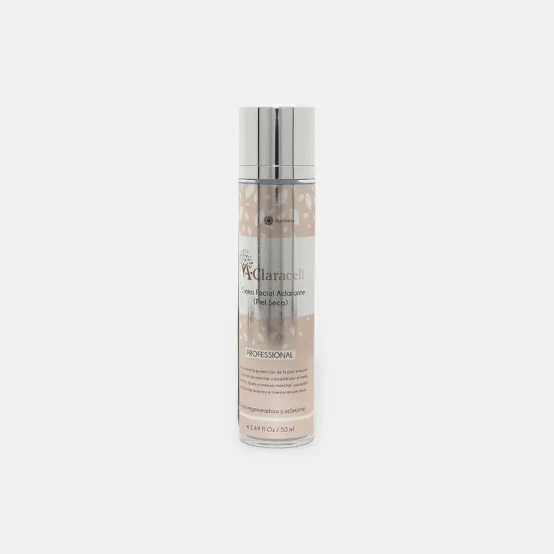 Crema facial aclarante /Piel seca, 50 ml.