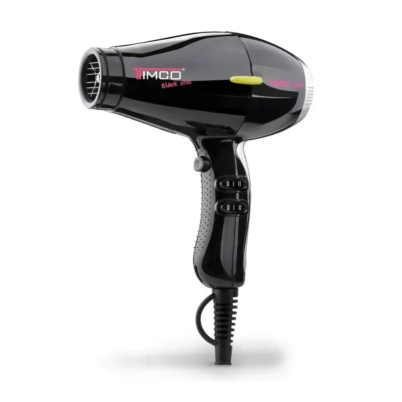 Secadora Profesional _ 3900 Ion Black Kitchenic  Negra