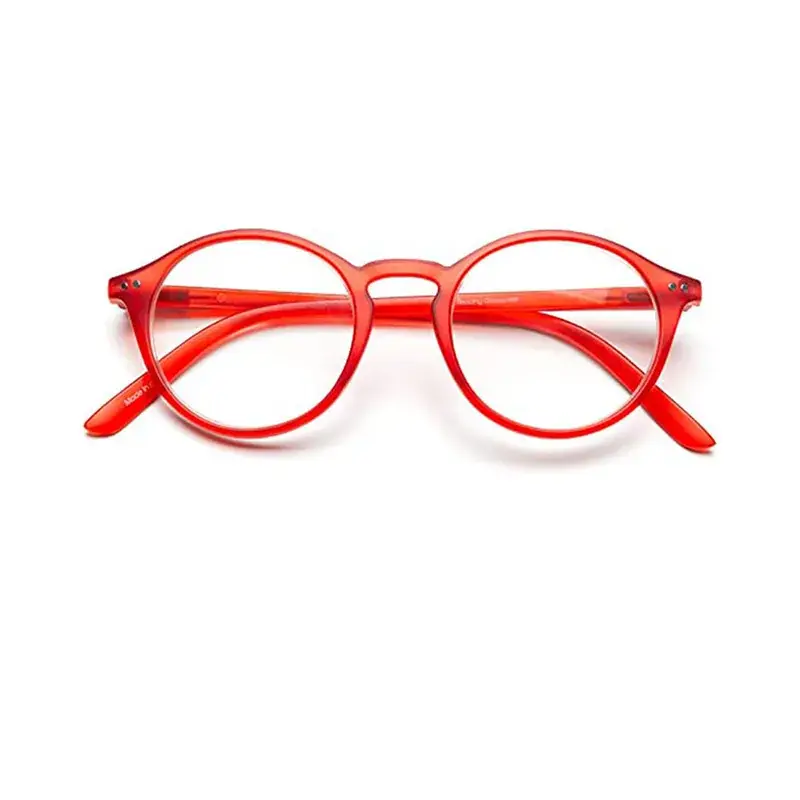 Lentes de lectura B+D Hip color rojo dioptría 2.5