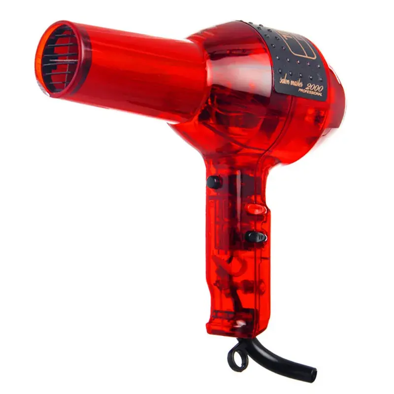 Secadora Profesional Salón MaSounder Rojo Trans