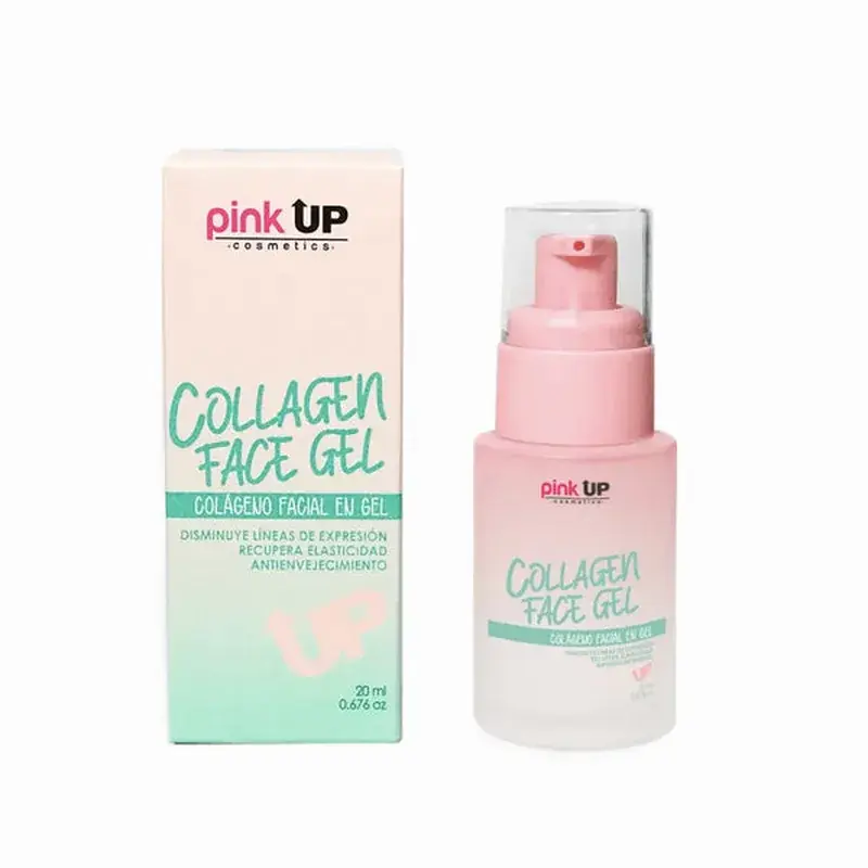 Gel hidratante de colageno Pink up