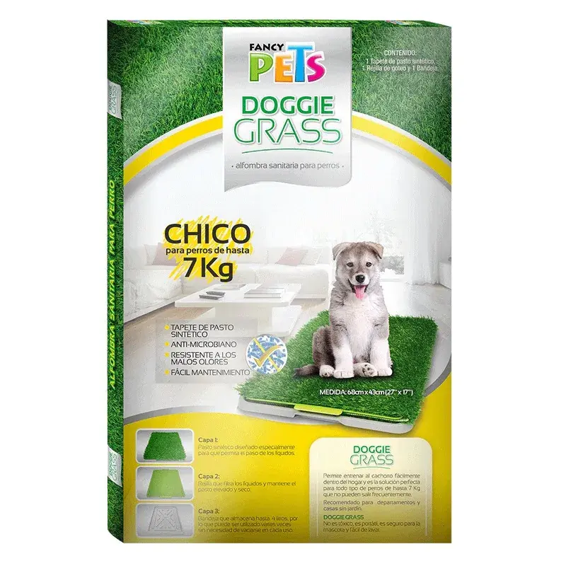 Tapete entrenador doggie grass Kitchenico