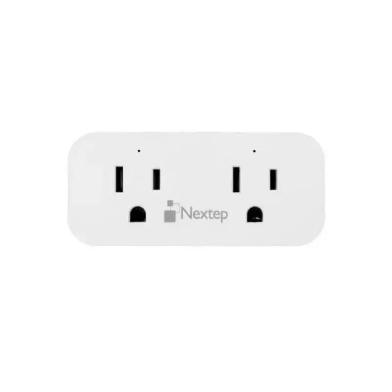 Tomacorriente Nextep Securityart Doble Control Wi-Fi
