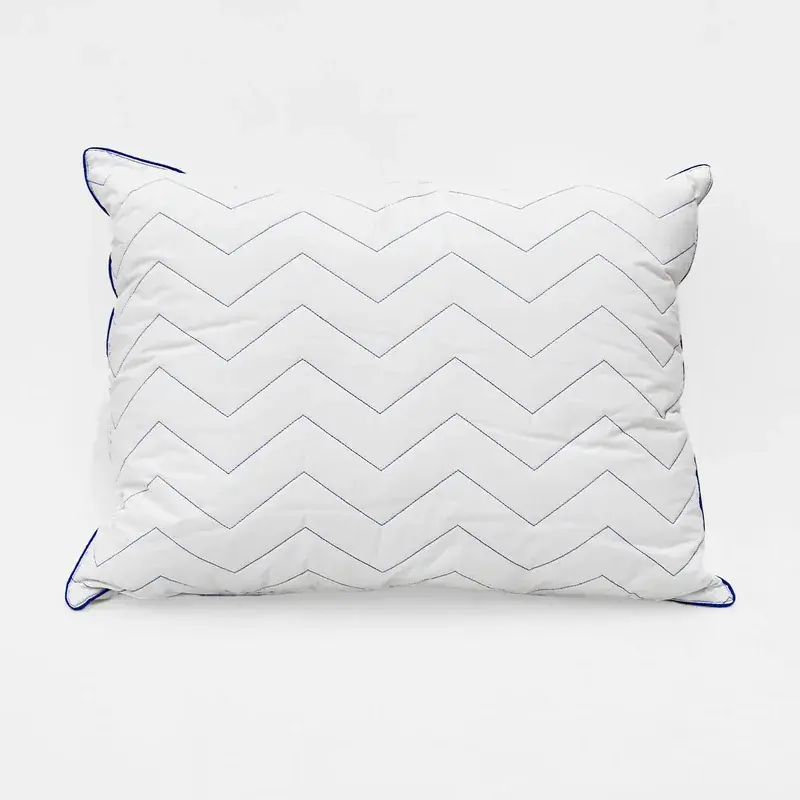 Almohada Zigzag F4 color blanco eSoundándar