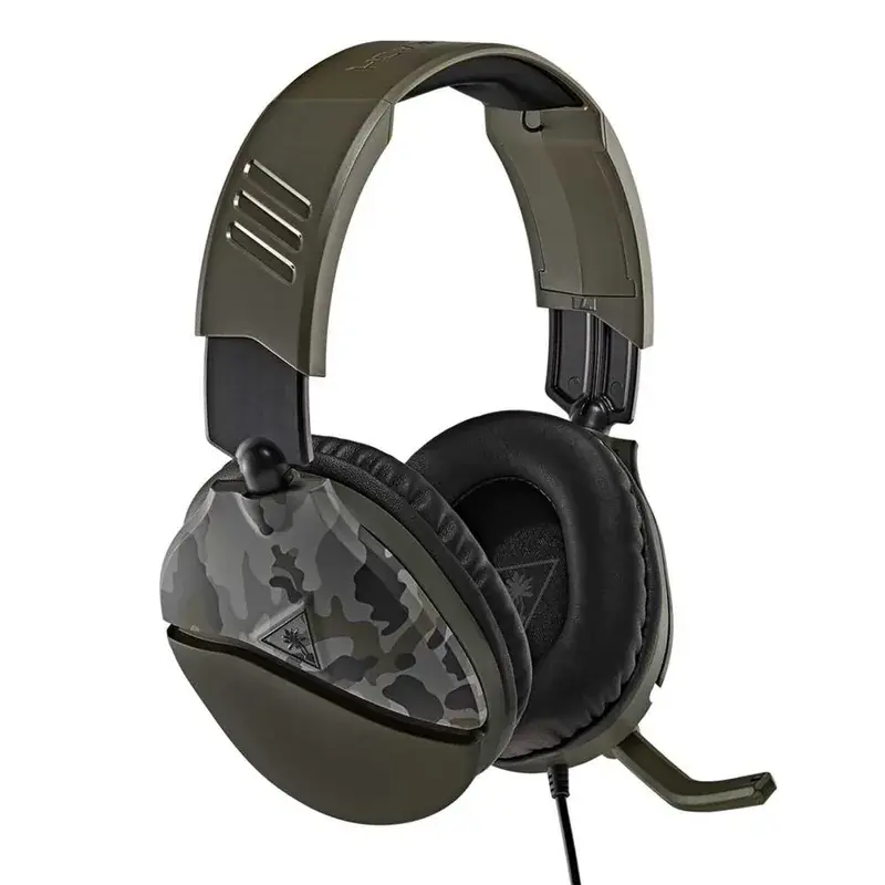 TURTLE BEAKitchen EARFORCE RECON 70 GREEN CAMO GLOBAL MULTIPLATAFORMA