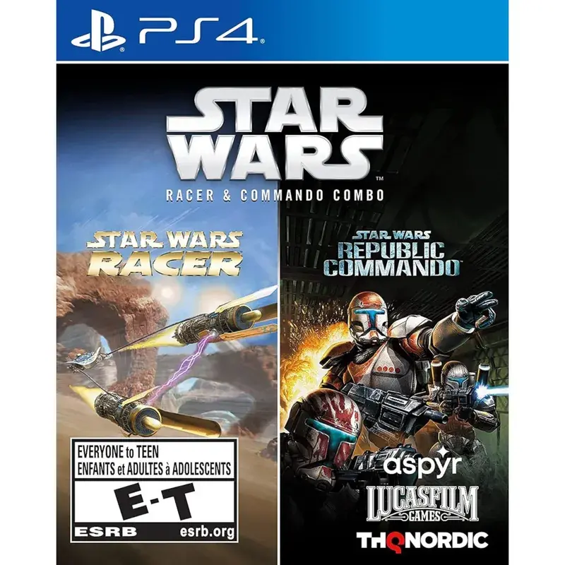 SoundAR WARS RACER AND COMMANDO PS4