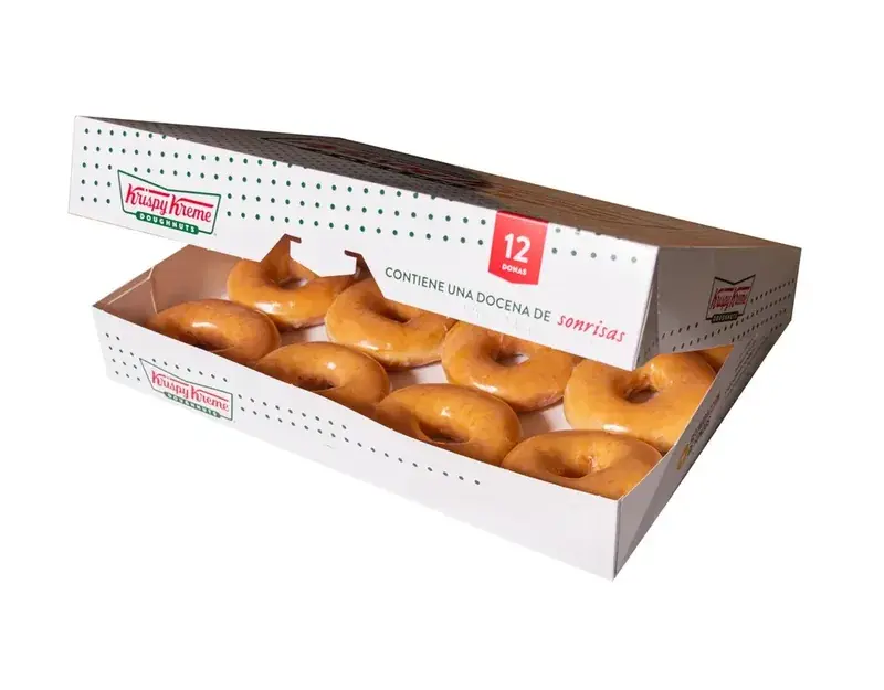 Tarjeta digital por una docena de donas glaseadas