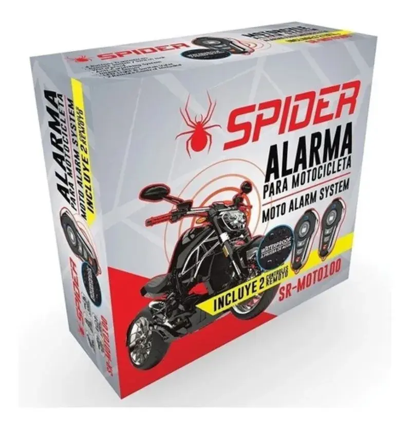 Alarma Para Motocicleta Spider