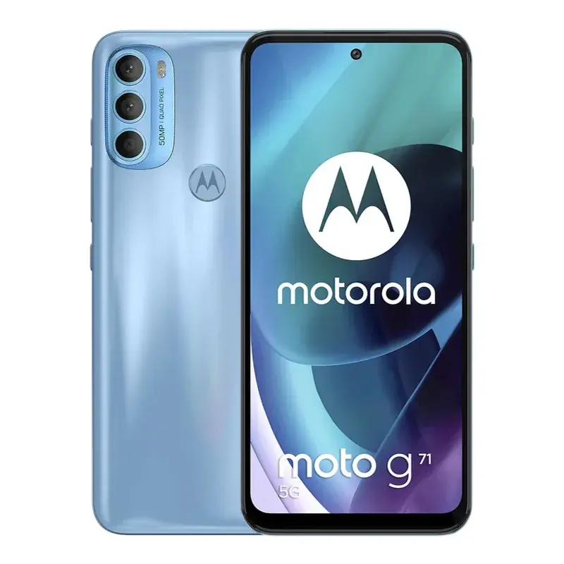 MOTOROLA MOTO G71, color azul